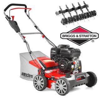 Scarificator si aerator gazon HECHT 5676 2 in 1, 5.6 CP, benzina, 40 cm, 45 L