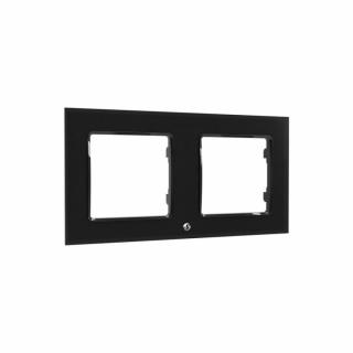 Shelly Wall Frame 2 (pentru comutator de perete) ,   Negru