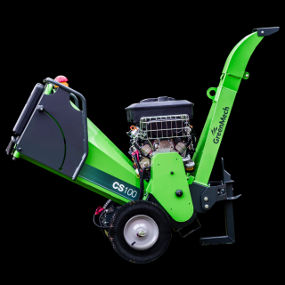 Tocator de crengi GreenMech CS100-18E, motor BS, 18 CP, benzina, max. 100 mm