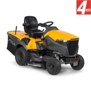 Tractoras de tuns gazon STIGA ESTATE 9102 WX 4WD, 16.9 CP, benzina, 102 cm, cos 360 L