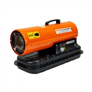 Tun de caldura pe motorina, ardere directa Ruris Vulcano 2000, 20 kW, debit aer 550 mc h