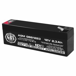 Baterie AGM 12V 2.3Ah GBS1223F1