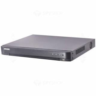 DVR 16 canale 4MP, Turbo HD, tehnologie PoC, Hikvision DS-7216HQHI-K2 P