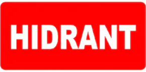 EOL Pictograma hidrant TEXT, familia Orion 300x100mm, 20m, Intelight 40000H1