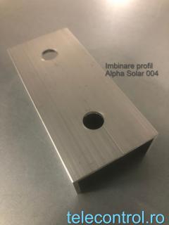 Imbinare profil, aluminiu, Alpha Solar 004