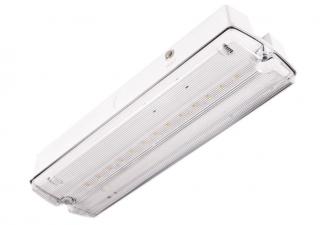 Lampa exit ORION LED II 150, functionare mentinut, 5W, cu autonomie minima de 3h de la caderea tensiunii de retea, cu test automat, Intelight 91535