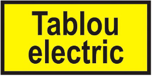 Pictograma tablou electric, 20m, Intelight 40000TE