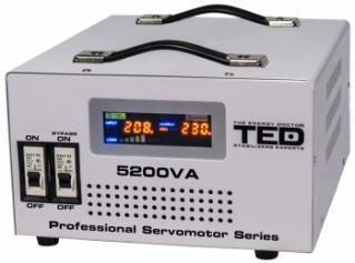 Stabilizator automat de tensiune cu servomotor 5200VA