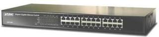 Switch PLANET GSW-2401 Gigabit Ethernet 24-Port 10 100 1000Mbps 19   Rack Mountable Unmanaged