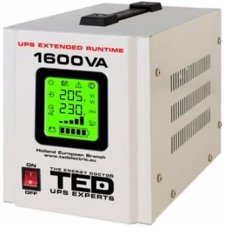 UPS   Inverter pentru centrala gaze, 1600VA, (fara acumualatori)