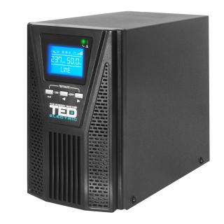 UPS online cu LCD, 1000VA