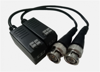 Video balun pasiv HD PoC, UTP-RG6, TVI CVI AHD, RG6 cu cablu, 5MP, DS-1H18S