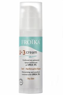 Crema cu uree 3% pentru psoriazis si piele uscata ,   Froika U-3