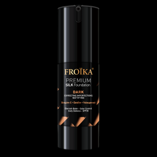Fond de ten cu SPF 30 Premium Silk Dark Froika