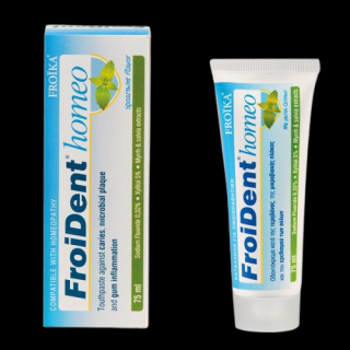 Pasta de dinti FROIDENT HOMEO: menta 75 ml, Froika