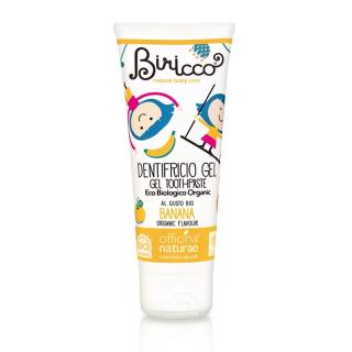 Pasta de dinti organica pentru copii, Banana, Officina Naturae, 75 ml