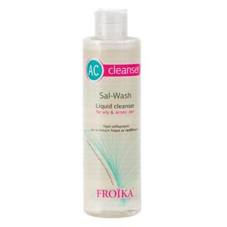 Solutie de curatare a fetei AC Sal-Wash 200 ml, Froika