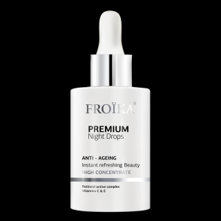 Ulei de fata pentru hidratare si reducerea ridurilor ,   Froika Premium Night Drops