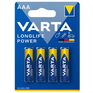 BATERIE ALCALINA LONGLIFE POWER LR3 BL4 VARTA