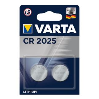 BATERIE CR2025 BLISTER 2 BUC VARTA