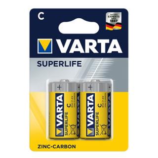 BATERIE SUPERLIFE R14 BL 2 BUC VARTA