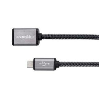 CABLU PRELUNGITOR USB-MICRO USB 0.2M KRUGERMATZ