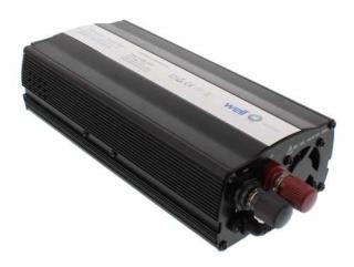 Invertor de tensiune 12V -  220V, USB, 600W, Well