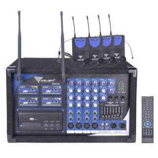 STATIE 2 MICROFOANE MANA + 2 CASTI PA-180 UHF