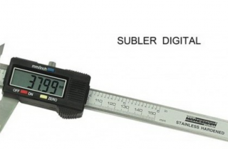 Subler digital inox 0 - 150mm PRECIZIE 0,01 tija adancime