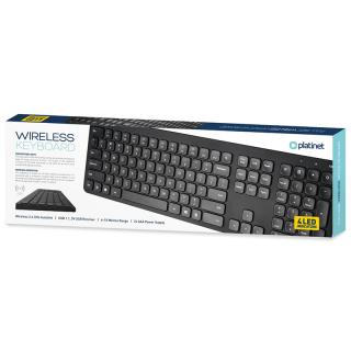 TASTATURA WIRELESS 2.4GHZ PLATINET