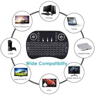 Tastatura Wireless Air Mouse Touchpad Android Tv Si Mini Pc