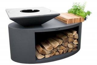 Gratar gradina fire pit G3 graphite