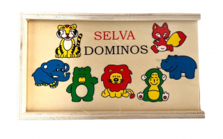 Joc educativ Domino, diverse modele, 28 piese