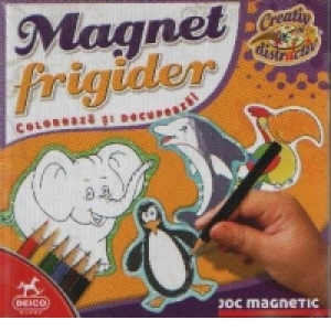 Magnet frigider. Coloreaza si decupeaza  60686-MF-01