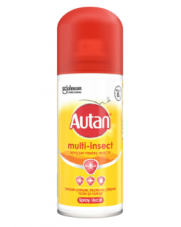 Repelent anti-tantari   capuse Autan Spray Multi Insect 100ml