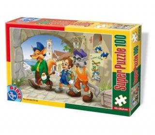 Super Puzzle Pinocchio 100 piese  60402