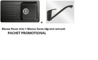 BLANCO FAVOS MINI SILGRANIT ANTRACIT+DARAS ANTRACIT