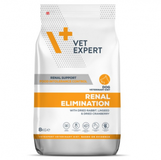 4T Dieta Veterinara Renal Elimination Dog, Vetexpert, 8 Kg