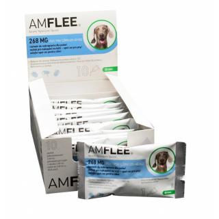 AMFLEE 268 mg solutie spot-on pentru caini 20-40 kg -  1 pipeta