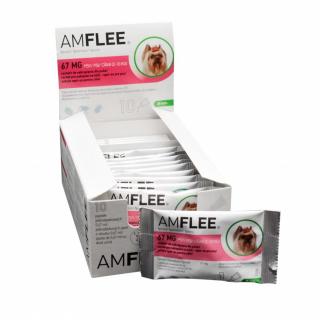 AMFLEE 67 mg solutie spot-on pentru caini 2-10 kg  - 1 pipeta