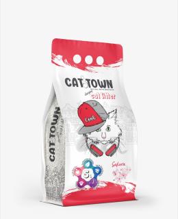 Asternut Igienic Cat Town Sakura pentru Pisici  5l