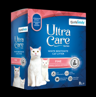 Asternut Igienic Ultra Care Fine Kittens si Pisici 8 l