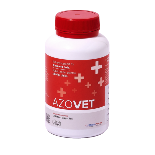 Azovet - 120 Capsule pentru caini si pisici