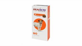 Bravecto 4,5-10  kg, 1 tableta masticabila x 250 mg