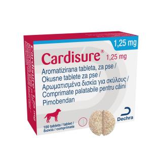 CARDISURE 1.25 MG  100 TB PALATABILE