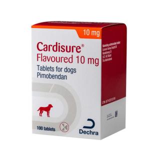 CARDISURE 10 MG  100 TB PALATABILE