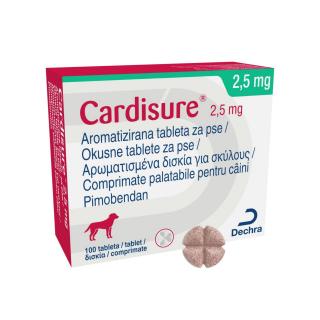 CARDISURE 2.5 MG  100 TB PALATABILE