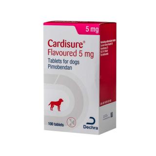 CARDISURE 5 MG  100 TB PALATABILE