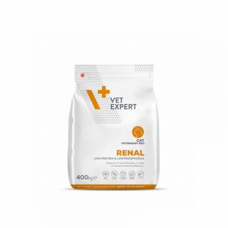 Dieta veterinara uscata, pentru pisici adulte, Vet Expert Renal Cat 400g