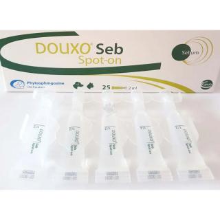 Douxo Seb Spot on, pipete 25 x 2 ml